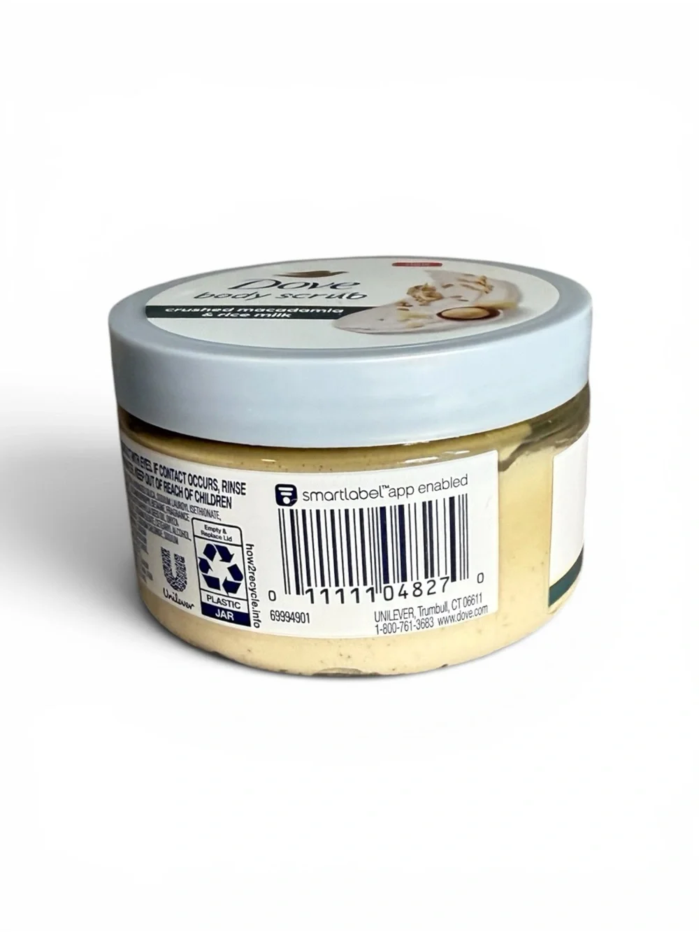 🏷️‼️5/$25🏷️‼️💚DOVE💚Crushed Macadamia & Rice Milk Body Scrub/NIP